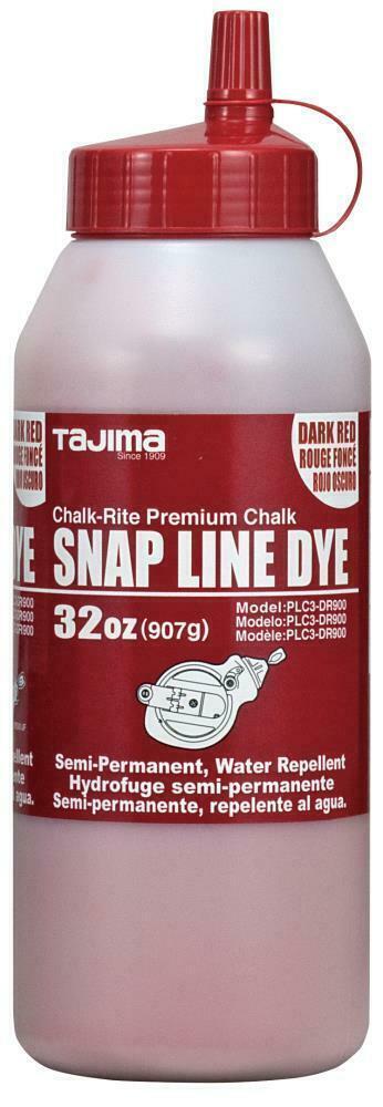 Tajima Snap Line Dye, vermelho escuro 32 onças/10,5 onças