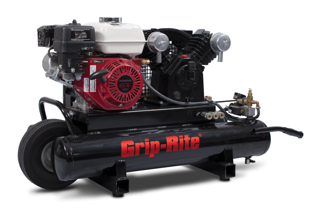 GRIP RITE 9 Gallon Gas Compressor 5.5HP