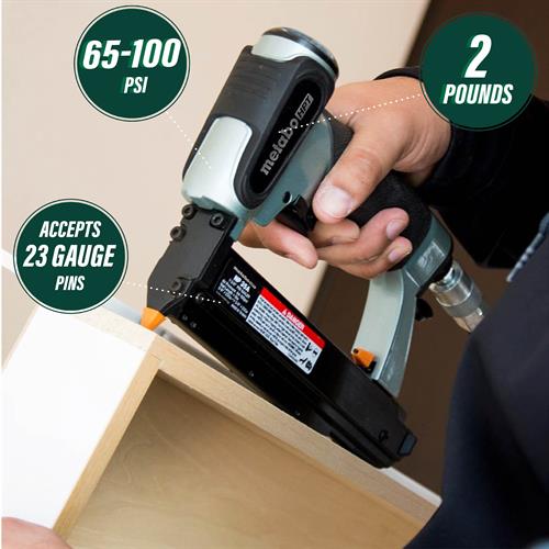 METABO 23GA HEADLESS PIN NAILER