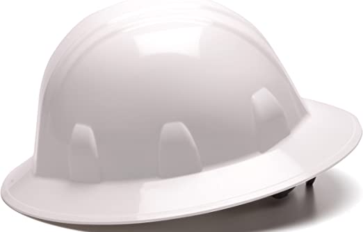 Pyramex Hat Shell 4pt Ratchet White