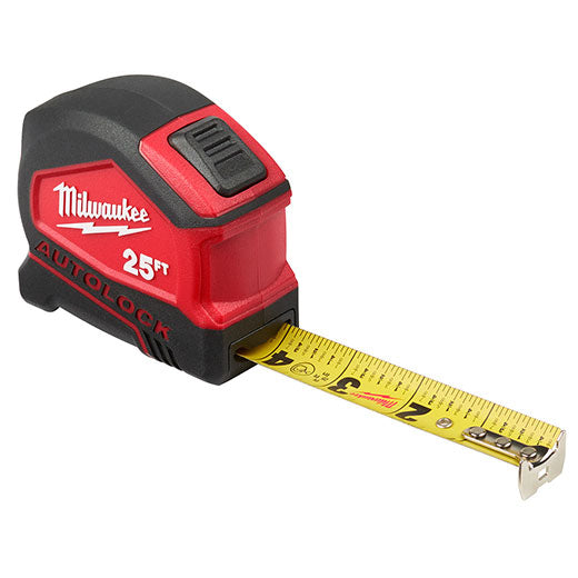 Milwawkee 25ft Compact Auto-Lock Tape Measure