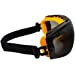 DEWALT SAFETY GOGGLE BLACK FRAME SMOKE LENS