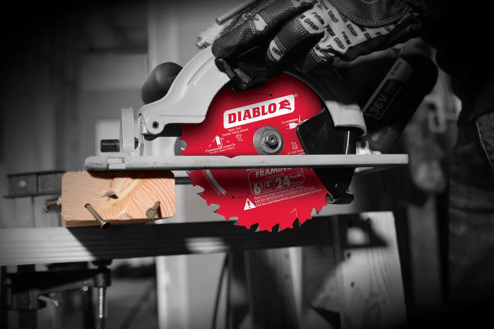 Diablo 6-1/2 in. 24-Tooth Framing Saw Blade