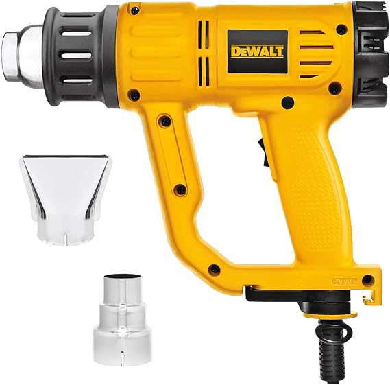 PISTOLA DE CALOR DEWALT HAVY DUT - 120-1100 DEG F. - 1500 W - 16 CFM