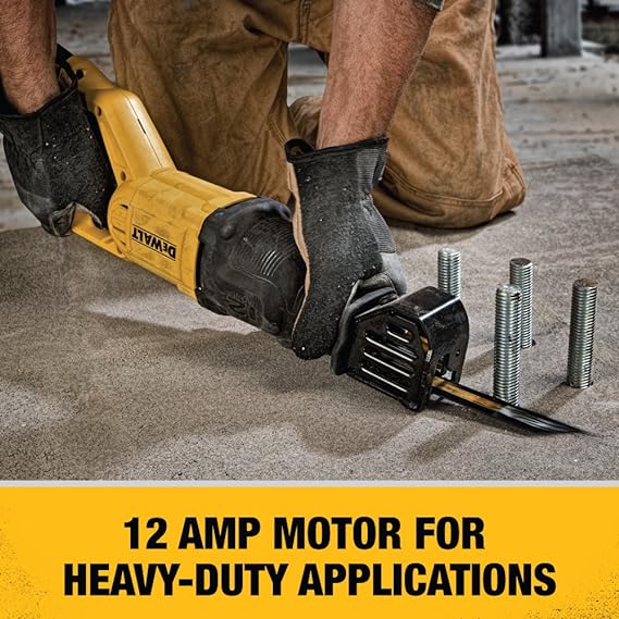 DEWALT RECIPROCATING SAWZALL 12AMP