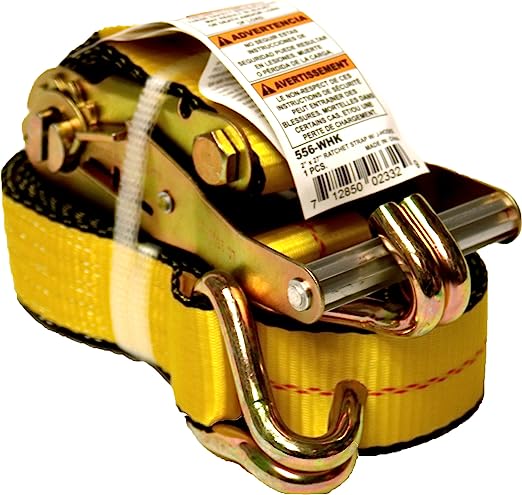 2-INCH BY 27 FT J-HOOK RATCHET STRAP