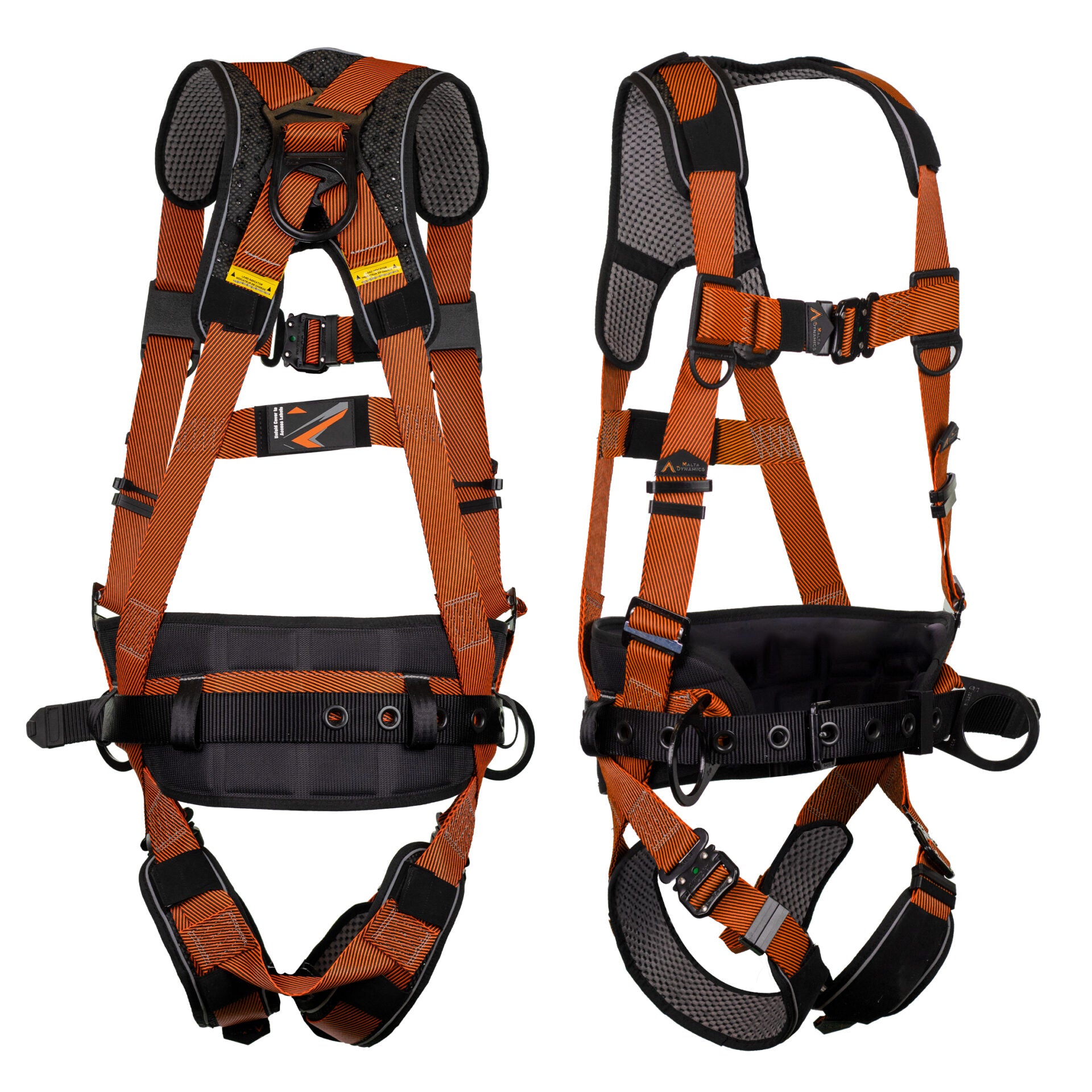 Malta Dynamics B2201 Warthog Comfort MAXX Belted Side D-Ring Harness S-M