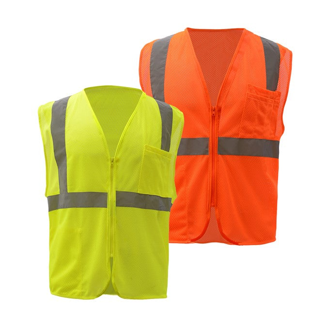 Colete de segurança Classe II malha HI-VIZ