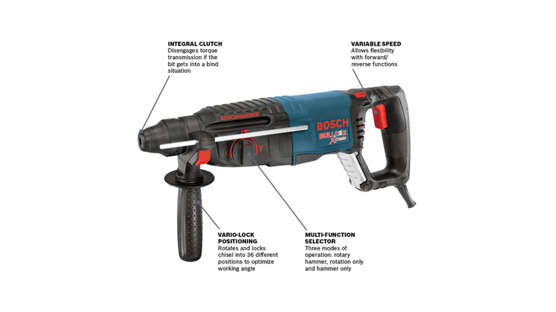 BOSCH BULLDOG XTREME SDS ROTARY HAMMER DRILL