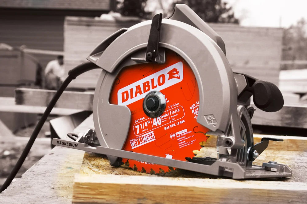 DIABLO 7-1/4¨ FINISH/PLYWOOD 40T BLADE