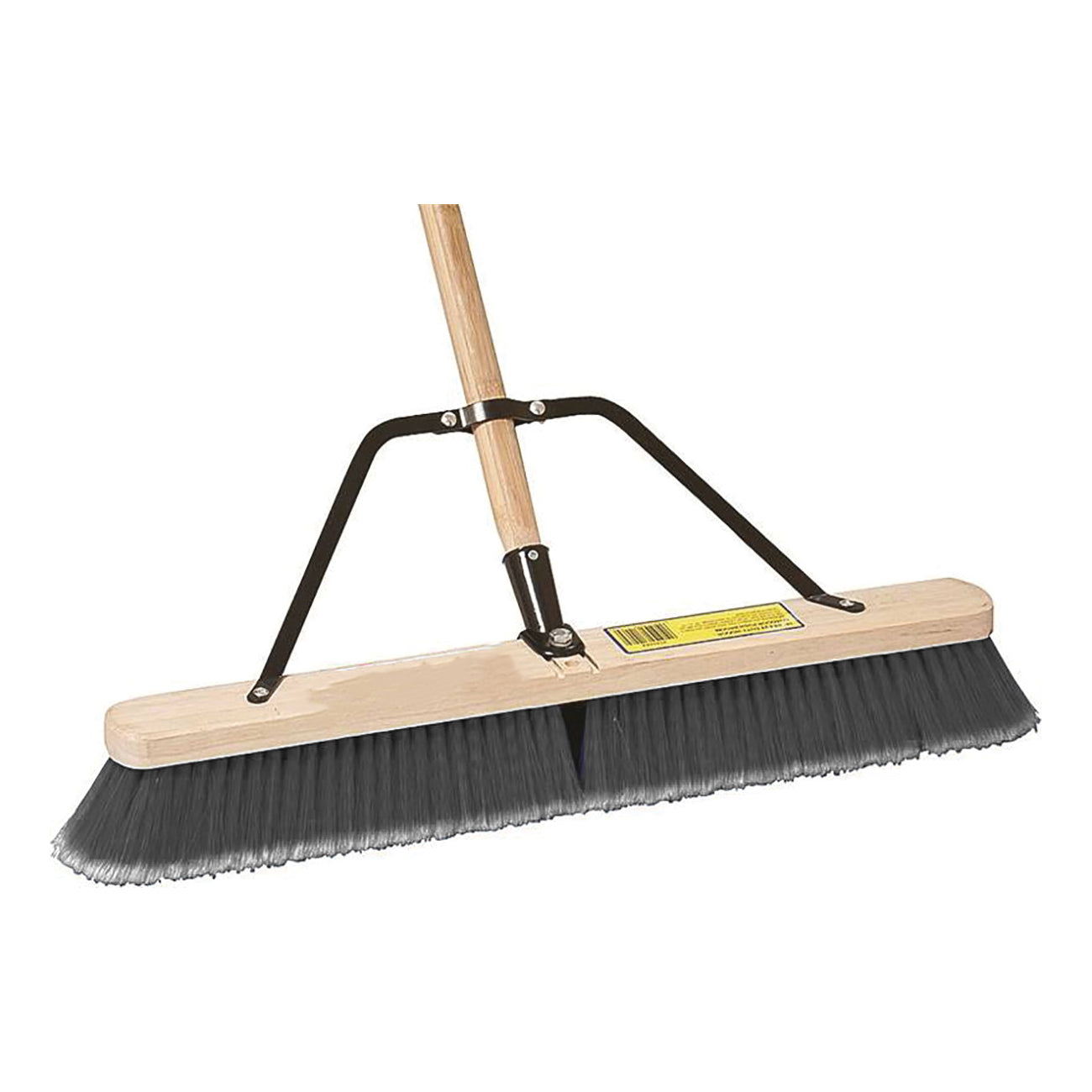 Push Broom with Grey Polypropylene Trim and 60